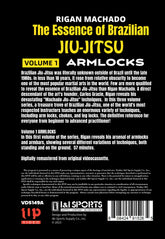 Essence Brazilian Jiu Jitsu Arm Locks DVD Rigan Machado MMA carlos gracie